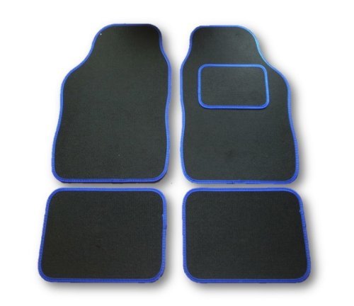 Universal car floor mats - car, black