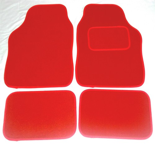 Red car mats for - for, peugeot